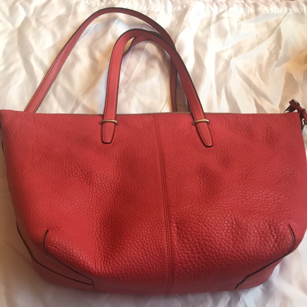 Coral Crossbody coach bag